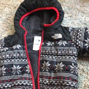 Reversible North Face coat 6-12M